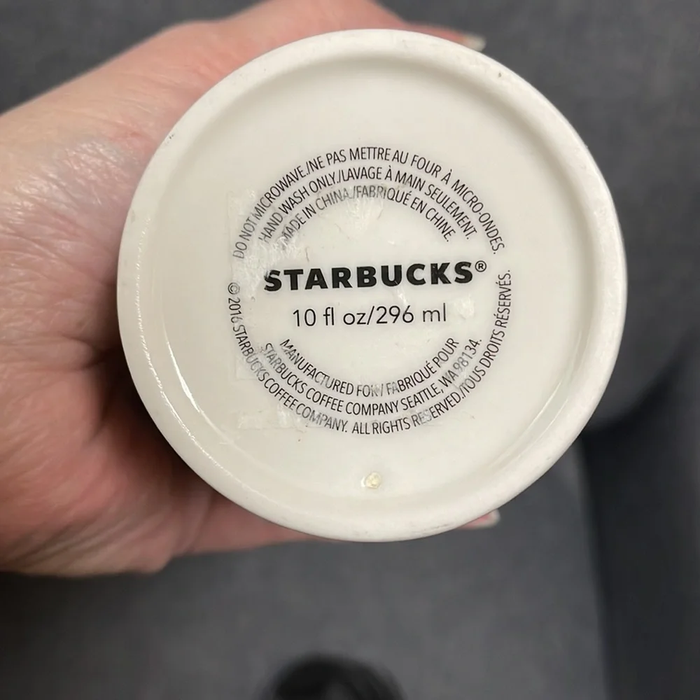 Starbucks 2016 California Collectors 10oz Ceramic Tumbler
